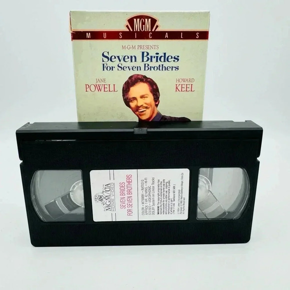 Seven Brides For Seven Brothers VHS Tape MGM Musical - Picture 3 of 4